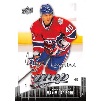 Řadové karty - Lapierre Maxim - 2009-10 MVP No.143