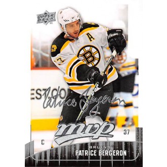 Řadové karty - Bergeron Patrice - 2009-10 MVP No.275