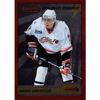 Insertní karty - Larocque Mario - 1995-96 Bowman Draft Prospect No.P23