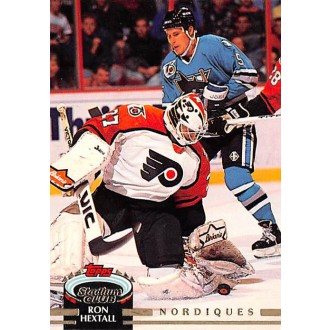 Řadové karty - Hextall Ron - 1992-93 Stadium Club No.288