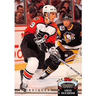 Řadové karty - Duchesne Steve - 1992-93 Stadium Club No.313