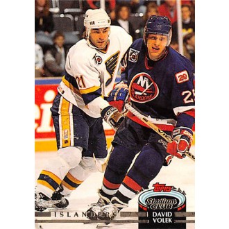 Řadové karty - Volek David - 1992-93 Stadium Club No.319