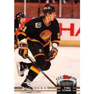 Řadové karty - Lumme Jyrki - 1992-93 Stadium Club No.321