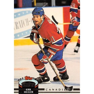Řadové karty - Muller Kirk - 1992-93 Stadium Club No.387