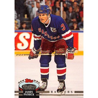 Řadové karty - Patrick James - 1992-93 Stadium Club No.394