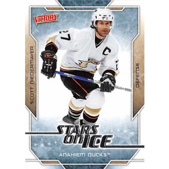 Insertní karty - Niedermayer Scott - 2007-08 Victory Stars on Ice No.SI24