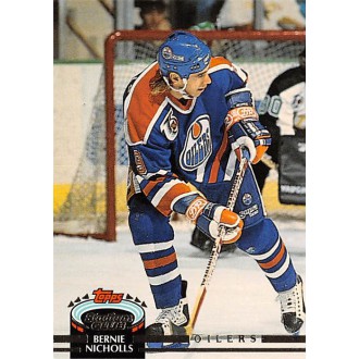 Řadové karty - Nicholls Bernie - 1992-93 Stadium Club No.448