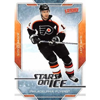 Insertní karty - Gagne Simon - 2007-08 Victory Stars on Ice No.SI25