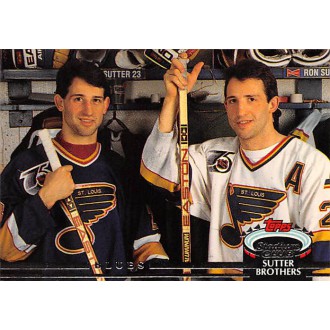 Řadové karty - Sutter Rich, Sutter Ron - 1992-93 Stadium Club No.488