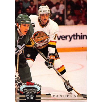 Řadové karty - Bure Pavel - 1992-93 Stadium Club No.489