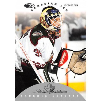 Řadové karty - Khabibulin Nikolai - 1996-97 Donruss Canadian Ice No.95