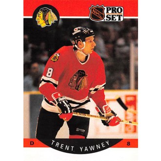 Řadové karty - Yawney Trent - 1990-91 Pro Set No.64