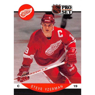 Řadové karty - Yzerman Steve - 1990-91 Pro Set No.79