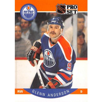 Řadové karty - Anderson Glenn - 1990-91 Pro Set No.81
