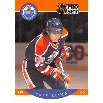 Řadové karty - Klima Petr - 1990-91 Pro Set No.86