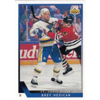 Řadové karty - Hedican Bret - 1993-94 Upper Deck No.185