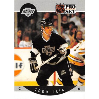 Řadové karty - Elik Todd - 1990-91 Pro Set No.116