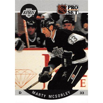 Řadové karty - McSorley Marty - 1990-91 Pro Set No.124