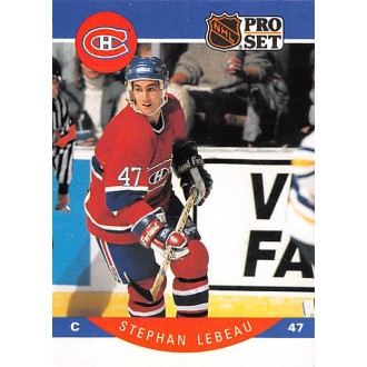 Řadové karty - Lebeau Stephan - 1990-91 Pro Set No.152