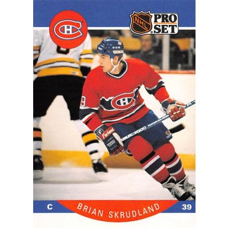 Řadové karty - Skrudland Brian - 1990-91 Pro Set No.159