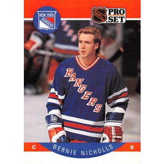 Řadové karty - Nicholls Bernie - 1990-91 Pro Set No.204