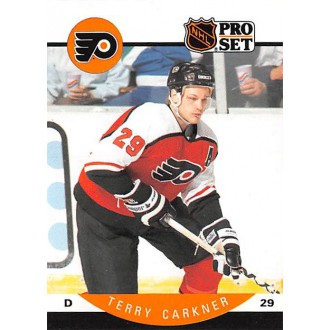 Řadové karty - Carkner Terry - 1990-91 Pro Set No.212
