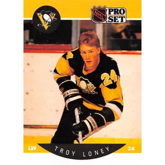 Řadové karty - Loney Troy - 1990-91 Pro Set No.237