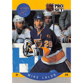 Řadové karty - Lalor Mike - 1990-91 Pro Set No.264