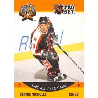 Řadové karty - Nicholls Bernie - 1990-91 Pro Set No.352