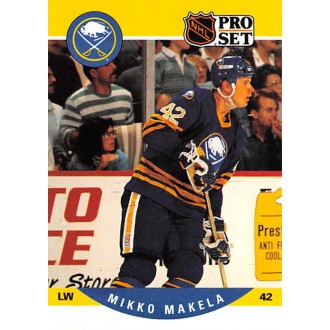 Řadové karty - Makela Mikko - 1990-91 Pro Set No.418