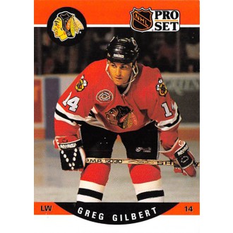 Řadové karty - Gilbert Greg - 1990-91 Pro Set No.429