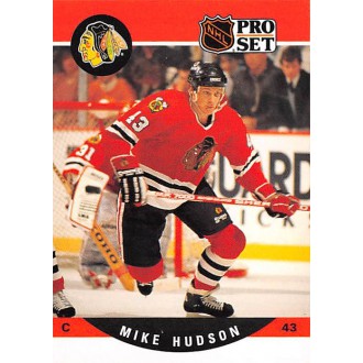 Řadové karty - Hudson Mike - 1990-91 Pro Set No.431