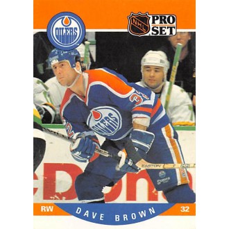 Řadové karty - Brown Dave - 1990-91 Pro Set No.440