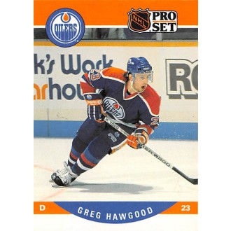 Řadové karty - Hawgood Greg - 1990-91 Pro Set No.442