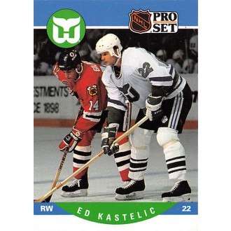 Řadové karty - Kastelic Ed - 1990-91 Pro Set No.450
