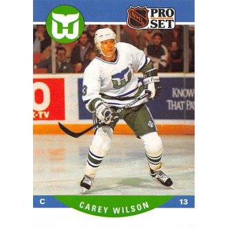 Řadové karty - Wilson Carey - 1990-91 Pro Set No.453