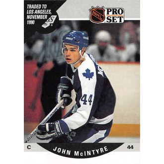Řadové karty - McIntyre John - 1990-91 Pro Set No.457