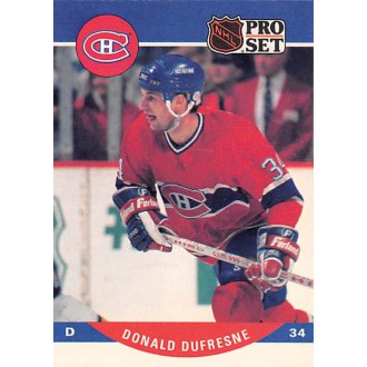 Řadové karty - Dufresne Donald - 1990-91 Pro Set No.469
