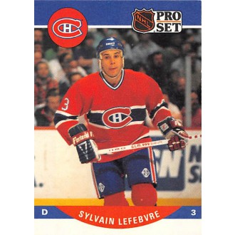 Řadové karty - Lefebvre Sylvain - 1990-91 Pro Set No.472