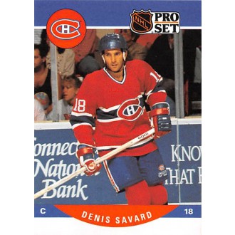 Řadové karty - Savard Denis - 1990-91 Pro Set No.473