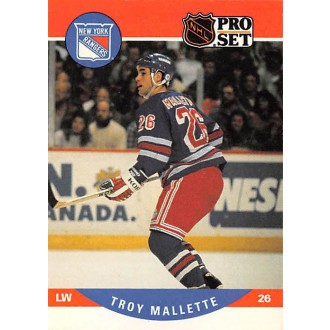 Řadové karty - Mallette Troy - 1990-91 Pro Set No.492