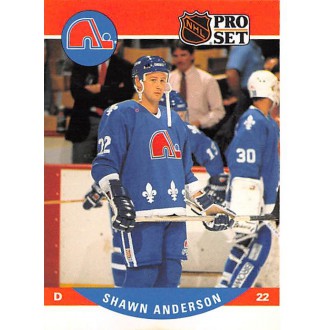 Řadové karty - Anderson Shawn - 1990-91 Pro Set No.513