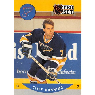 Řadové karty - Ronning Cliff - 1990-91 Pro Set No.526