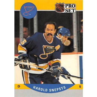 Řadové karty - Snepsts Harold - 1990-91 Pro Set No.527