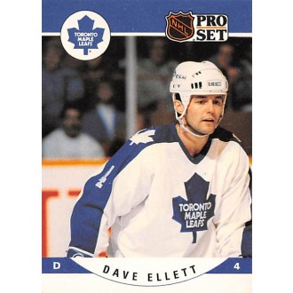 Řadové karty - Ellett Dave - 1990-91 Pro Set No.532