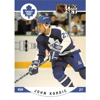 Řadové karty - Kordic John - 1990-91 Pro Set No.536