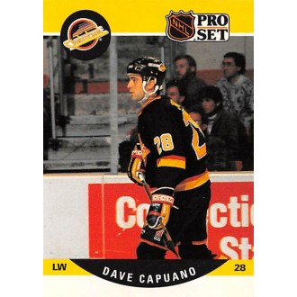 Řadové karty - Capuano Dave - 1990-91 Pro Set No.543