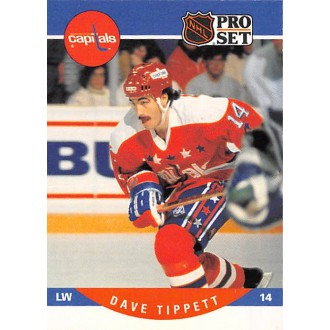 Řadové karty - Tippett Dave - 1990-91 Pro Set No.555