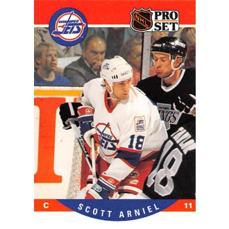 Řadové karty - Arniel Scott - 1990-91 Pro Set No.557