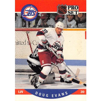 Řadové karty - Evans Doug - 1990-91 Pro Set No.561